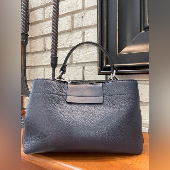 Radley London deep navy blue crossbody bag with hand strap - Picture 3 of 15